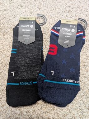 Stance Men’s Low-Cut Performance Socks (2-Pairs)
